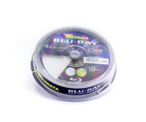 Traxdata BD-R 25GB Printable Blu-ray Disc Recordable BD-R