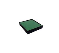 Traxx 7/9021 Replacement Ink Pad - Pack of 2 - Green | Replacement ink pad 7/9021; Pack of 2; Green Ink; quick slide-in fitting for compatible Self-Inking stamps