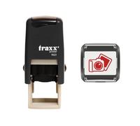 Traxx 9021 Loyalty Card Self Inking Rubber Stamp Photographers Photo Studio A Red Camera & Photo Design