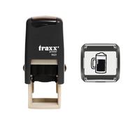 Traxx 9021 Loyalty Card Self Inking Rubber Stamp Pub Club Bar Brewery Alcohol *A Black Pint of Beer Design*