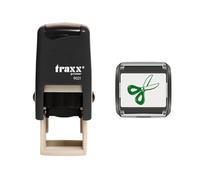 Traxx 9021 Loyalty Card Self Inking Rubber Stamp Salon Barbers *A Green Pair of Scissors Design for Hairdressers*