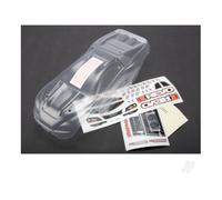 Traxxas 1/16 E-Revo Clear RC Monster Truck Body with Decals TRX7111