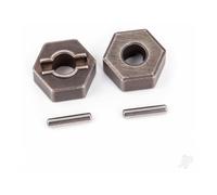 Traxxas 12mm Steel Hex Wheel Hubs with Axle Pins TRX1654R