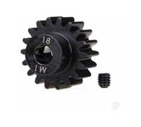 Traxxas 18-T Pinion Gear 1.0 Metric Pitch 5mm Shaft Bore TRX6491R