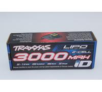 Traxxas 2827 X LiPo 2S Power Cell 3000mAh 7.4V 20C + iD Connector NEW OVP