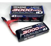 Traxxas 2827X 7.4V 2 Cell 20c 2s 3000mah Li-po iD Battery Lipo Slash Rustler