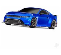 Traxxas 4-Tec Drift 2024 Ford Mustang 1/10 2WD RC Drift Car Blue TRX105237-4-BLUE