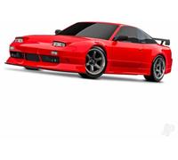 Traxxas 4-Tec Drift Nissan 240SX 1/10 2WD Brushed RC Drift Car Red TRX105247-4-RED