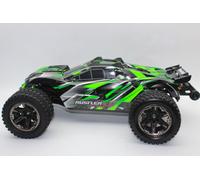 Traxxas 67097-4 Green RC Rustler 4x4 VXL Ultimate Brushless 1:10 New OVP