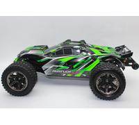 Traxxas 67097-4 Green RC Rustler 4x4 VXL Ultimate Brushless 1:10 New OVP