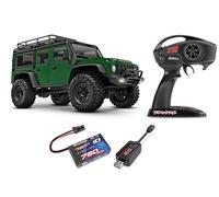Traxxas TRX-4M Land Rover Defender 4x4 Green Rtr Incl. Battery/Charger 1/18