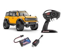 Traxxas 97074-1 TRX-4M Ford Bronco 2021 4X4 1/18 RTR Battery Charger Orange