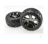 Traxxas All-Star Black-Chrome Wheels (Pair) TRX3773A
