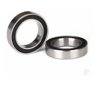 ball bearings, black rubber sealed (12x18x4mm) (2) - TRAXXAS - TRX5120A