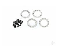 Traxxas Beadlock rings, Satin (1.9in) (Aluminium) (4 pcs) / 2x10 CS (48) TRX8169