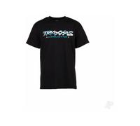 Traxxas Black Tee Sliced Logo Small T-Shirt Official RC Merchandise TRX1373-S