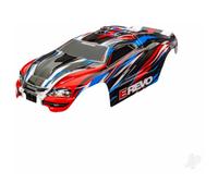 Traxxas Body, 1:16 E-Revo, Red & Blue (painted, decals applied) TRX7115-RBLU