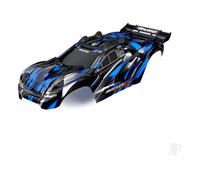 Traxxas Body, Rustler 4X4 Ultimate, Blue (painted, decals applied) (assembled with front & rear body mounts and rear body support for clipless mounting) TRX6749-BLUE