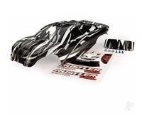 Traxxas Body, Rustler VXL, ProGraphix (graphics are printed, requires paint & final colour application)/ decal sheet TRX3726L