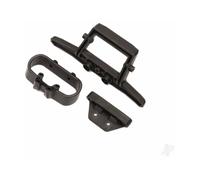 TRAXXAS Bumper, rear/ bumper mount, rear (TRX6737)