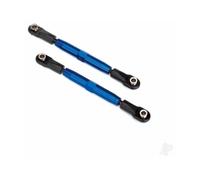 Traxxas Camber links, Rear (Tubes Blue-anodised, 7075-T6 aluminium, stronger than Titanium) (73mm) (2 pcs) / rod ends (4 pcs) / aluminium wrench (1pc) TRX3644X