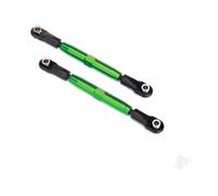 Traxxas Camber links, Rear (Tubes Green-anodised, 7075-T6 aluminium, stronger than Titanium) (73mm) (2 pcs) / rod ends (4 pcs) / aluminium wrench (1pc) TRX3644G