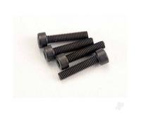 Traxxas Cap Head Machine Screws M2.5x12mm Black TRX3236