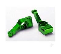 Traxxas Carriers, stub axle (Green-anodised 6061-T6 aluminium) (Rear) (2 pcs) TRX1952G