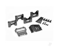 Traxxas Centre Differential Carrier Mount 6061-T6 Aluminium Dark Titanium TRX9584A