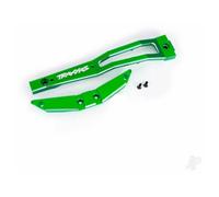 Traxxas Chassis brace, front, 6061-T6 aluminium (Green-anodised / 2.5x6mm CCS (with threadlock) (2 pcs) TRX10221-GRN