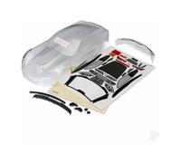 Traxxas Chevrolet Corvette Z06 1/10 RC Car Clear Body Shell TRX8386