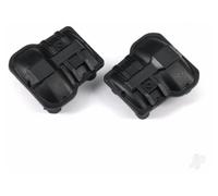 Traxxas Differential Cover Front or Rear Black Pair TRX9738