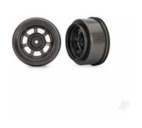 Traxxas Dirt Oval Grey Front Wheels 2WD 1/10 Pair TRX10471X