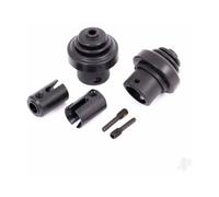 Traxxas Drive Cup Hardened Steel Front Rear Sledge Driveshaft Boots TRX9587