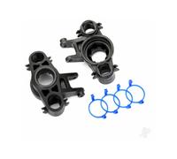 Traxxas E-Revo 2.0 Axle Carriers Left and Right Aluminium Red TRX8635