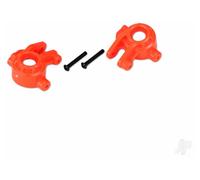 Traxxas Extreme Heavy Duty Steering Blocks Orange Left Right Pair TRX9037T