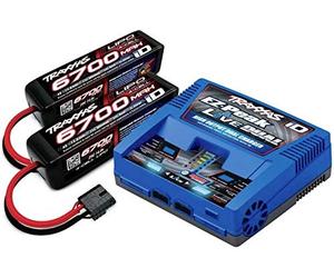 Traxxas EZ-Peak Live Dual + 2x LiPo Battery Model Charger 26A LiPo, NiMH Minus-Delta-U Shut-Off