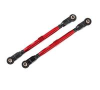 Traxxas TUBES Front Toe Links 7075-T6 Aluminium Red TRX8997R