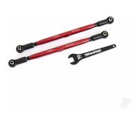 Traxxas Front Toe Links X-Maxx WideMaxx Red Anodised Aluminium TRX7897R