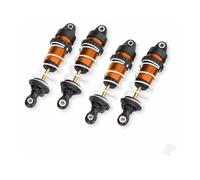 Traxxas GTR Long Shocks 1/10 Orange Anodised RC Suspension Set TRX10765-ORNG