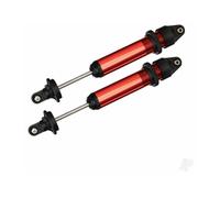 Traxxas GTX Aluminium RC Shocks Pair Red-anodised TRX7761R