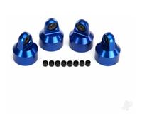 Traxxas GTX Shock Caps Aluminium Blue Anodised 4pcs Spacers TRX7764A