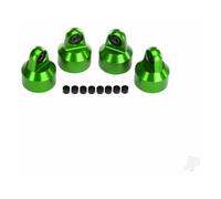 Traxxas GTX Shock Caps Aluminium Green Anodised 4pcs Spacers TRX7764G