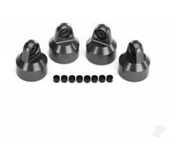 Traxxas GTX Shock Caps Aluminium Grey Anodised 4pcs Spacers TRX7764-GRAY