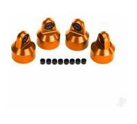 Traxxas GTX Shock Caps Aluminium Orange Anodised 4pcs Spacers TRX7764-ORNG