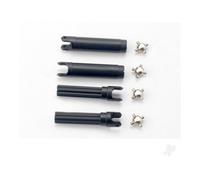 Traxxas Half Shafts 1/16 E-Revo VXL with Metal U-Joints Left Right TRX7150