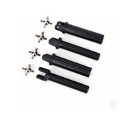 Traxxas Half shafts, heavy duty (external splined (2 pcs) / internal splined (2 pcs)) / metal u-joints (4 pcs) TRX6850X