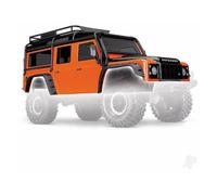 Traxxas Land Rover Defender 1/10 RC Body Adventure Orange TRX8011A