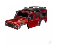 Traxxas Land Rover Defender 1/10 RC Body Red TRX8050-RED