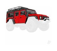 Traxxas Land Rover Defender 1/18 RC Body Red TRX9712-RED